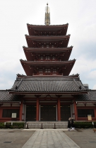 Senso-ji-Schrein | 5-stöckige Pagode (53 m)
